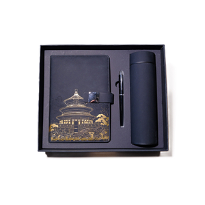 HSS PU Leather Notebook Gift Set National Trend Trend Notebook подарунковий набір, включаючи ручку, чашку води та подарунковий пакет